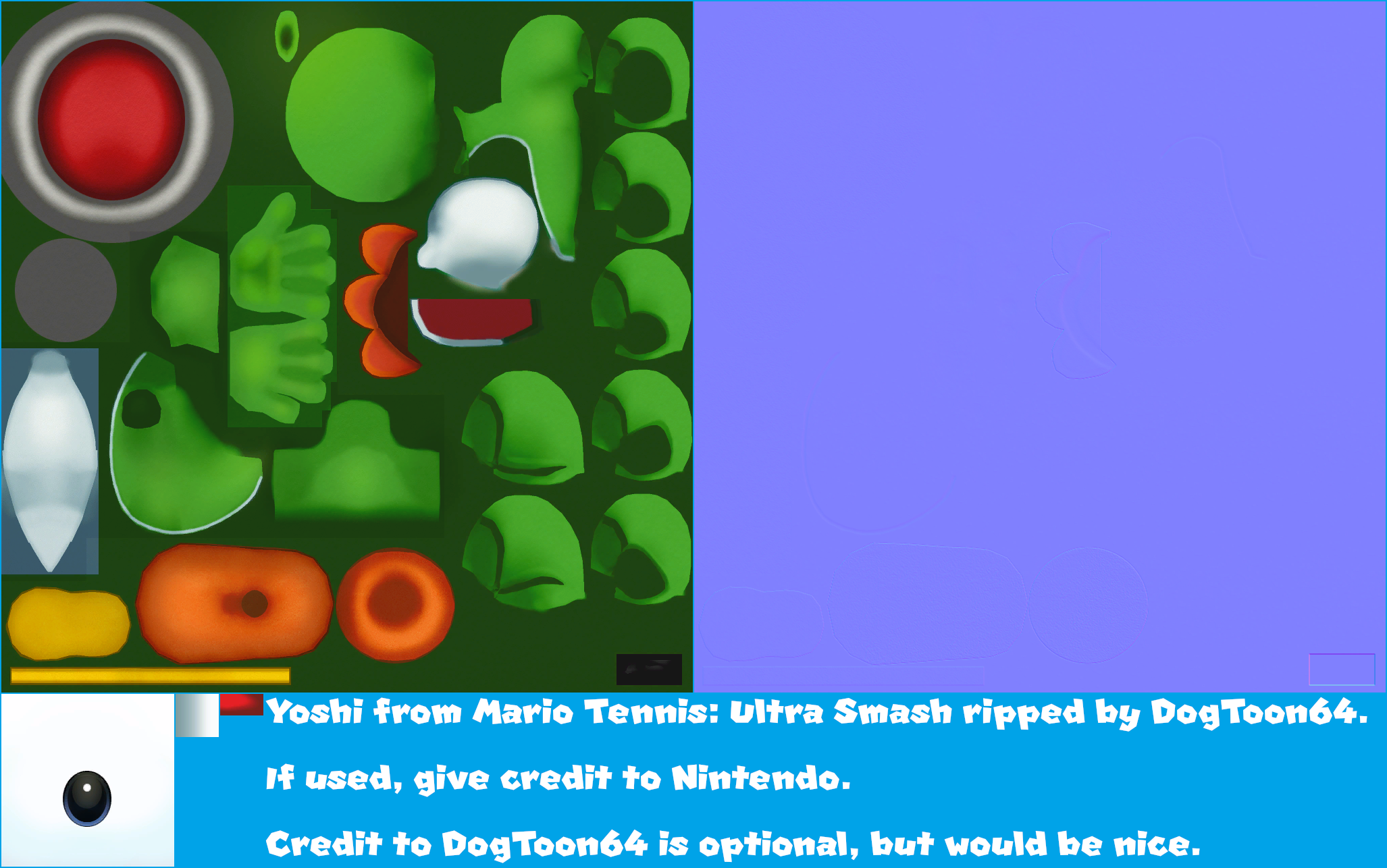 Mario Tennis: Ultra Smash - Yoshi
