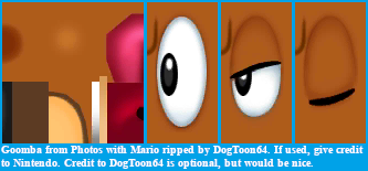 Photos with Mario - Goomba