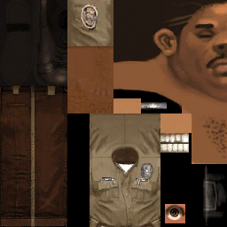 Grand Theft Auto: Vice City - Lance Vance (Policeman Outfit)