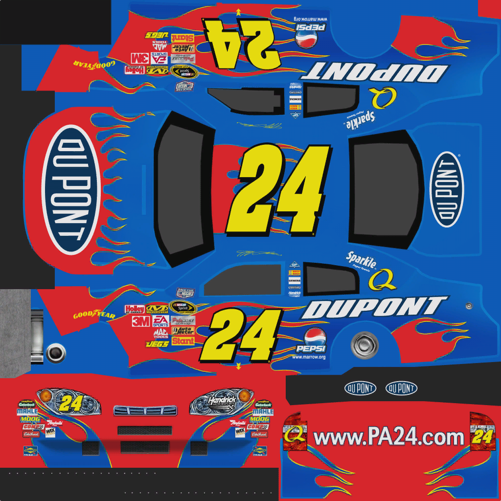 NASCAR 09 - #24 Jeff Gordon