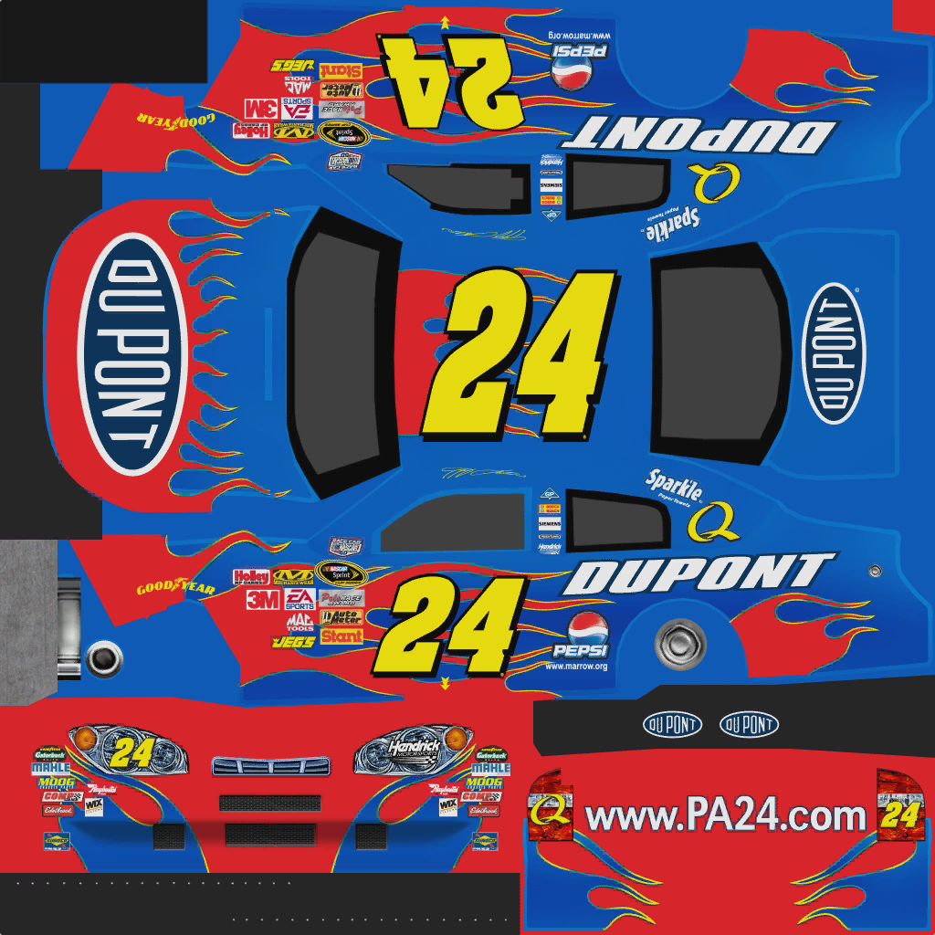 #24 Jeff Gordon