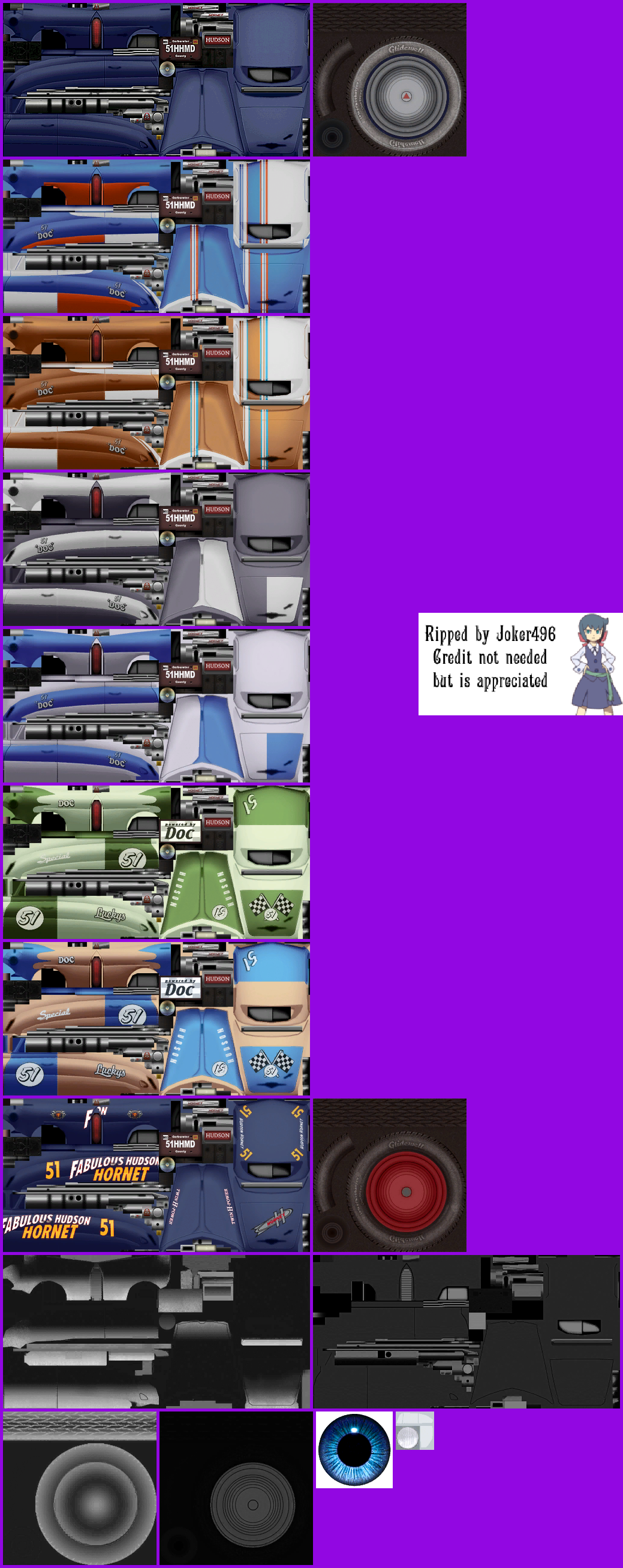 Wii - Cars: Race-O-Rama - Flo - The Textures Resource