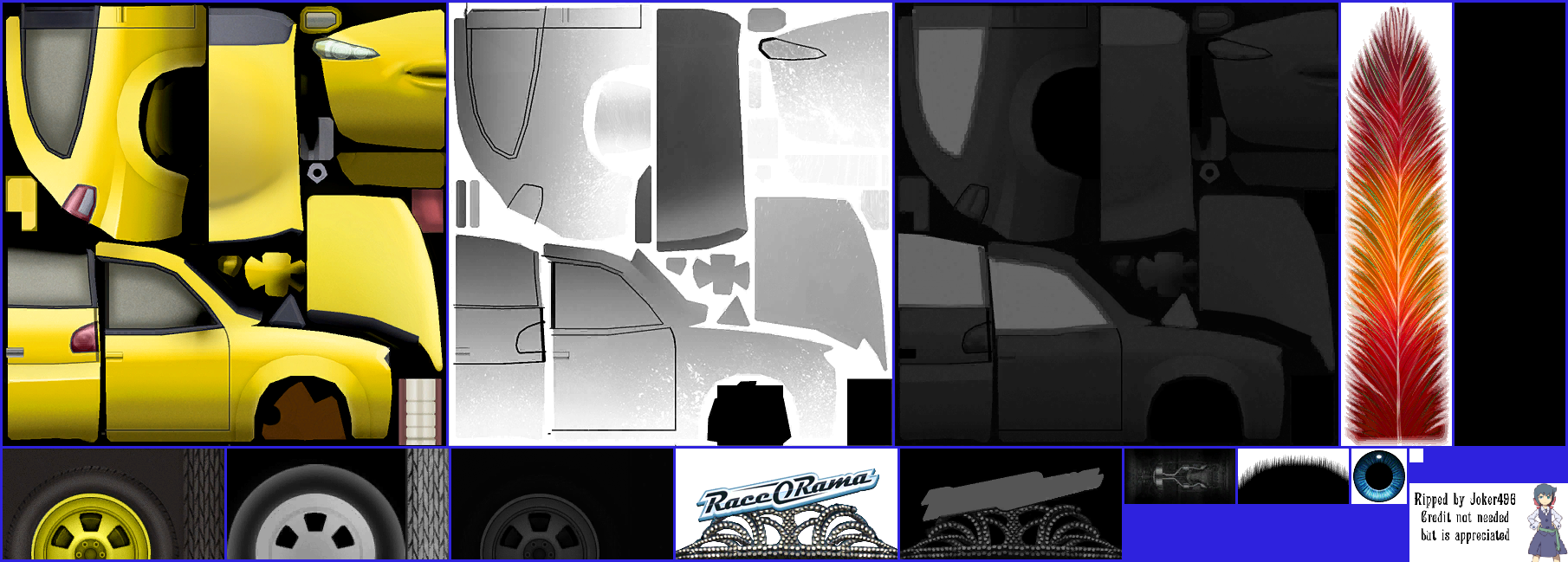 Wii - Cars: Race-O-Rama - Mater - The Textures Resource