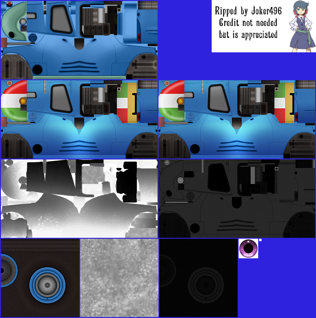 Wii - Cars: Race-O-Rama - Flo - The Textures Resource