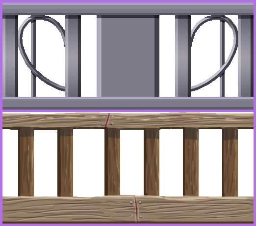 Spooky's Jump Scare Mansion - Railing