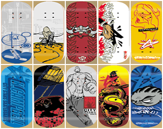 Tony Hawk's Pro Skater 3 - Kareem Campbell Decks