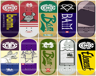 Bam Margera Decks