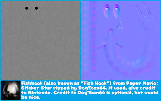 Paper Mario: Sticker Star - Fishhook / Fish Hook