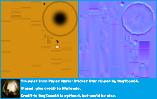 Paper Mario: Sticker Star - Trumpet