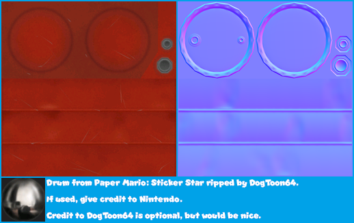 Paper Mario: Sticker Star - Drum