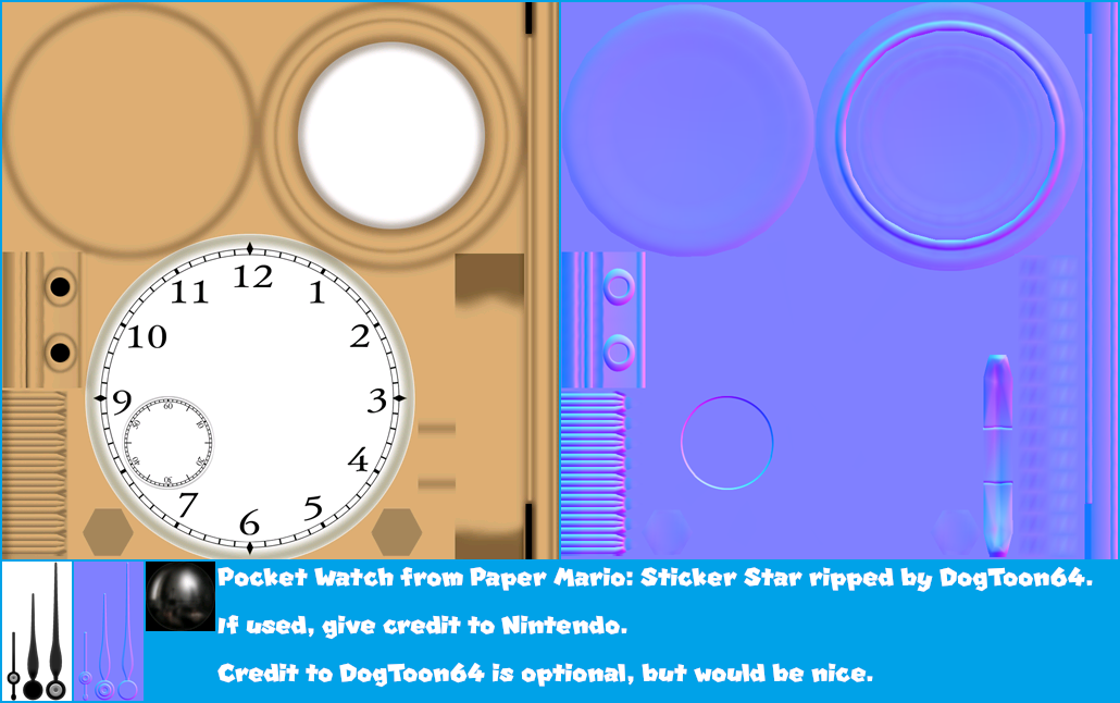 Paper Mario: Sticker Star - Pocket Watch