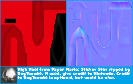 Paper Mario: Sticker Star - High Heel