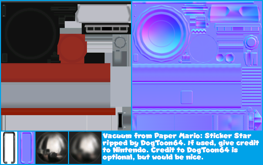 Paper Mario: Sticker Star - Vacuum