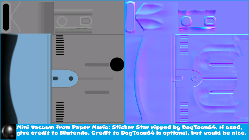 Paper Mario: Sticker Star - Mini Vacuum