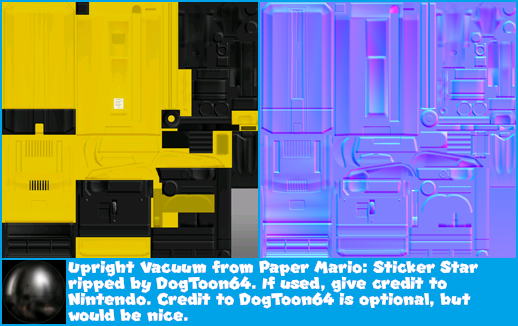 Paper Mario: Sticker Star - Upright Vacuum