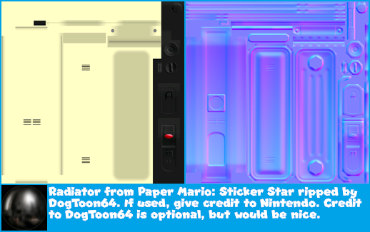 Paper Mario: Sticker Star - Radiator