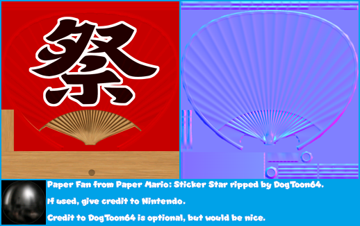 Paper Mario: Sticker Star - Paper Fan