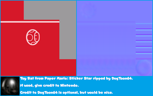 Paper Mario: Sticker Star - Toy Bat