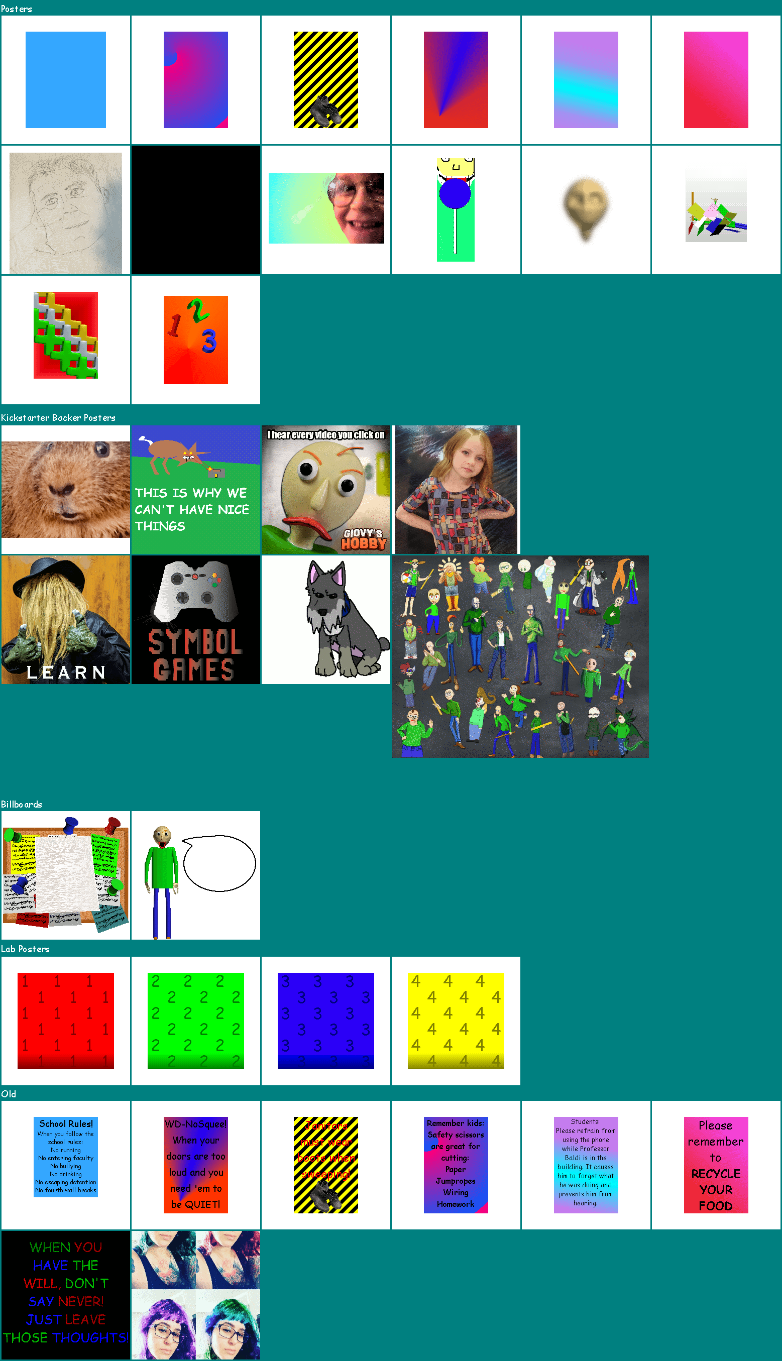 Posters