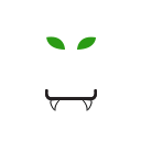 Sneaky Green-Eyed Snake