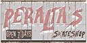 Peralta's Skate Shop Sign