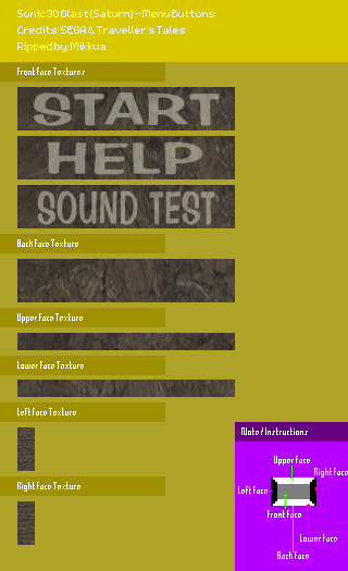 Menu Buttons