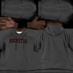 Dark Grey Rockstar Hoody