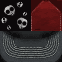 Cap over Red Skulls