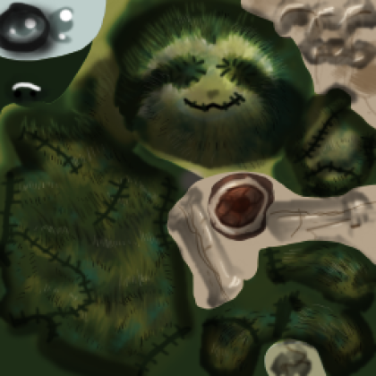 Zombie Shoulder Sloth
