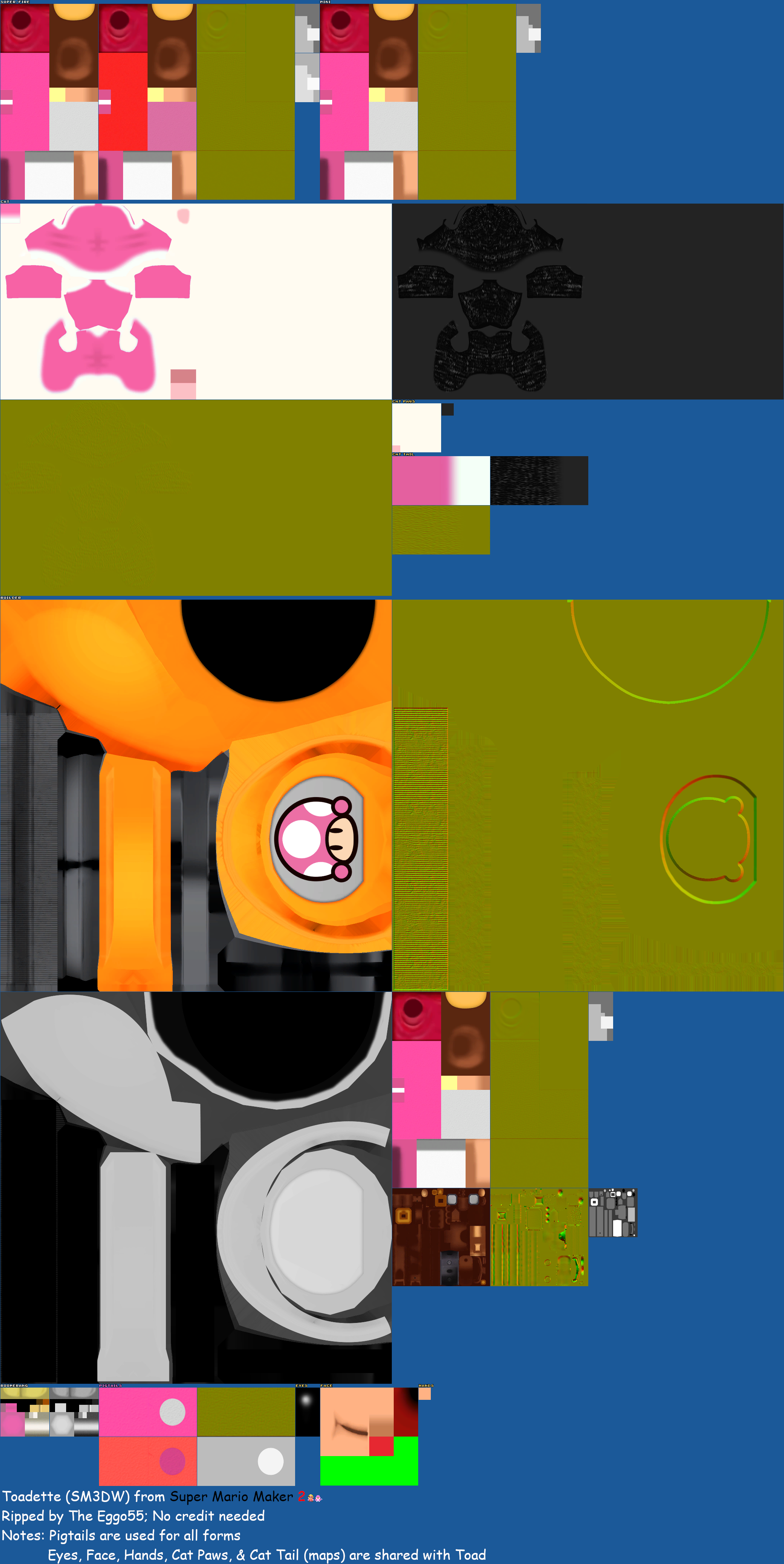 Toadette (SM3DW)