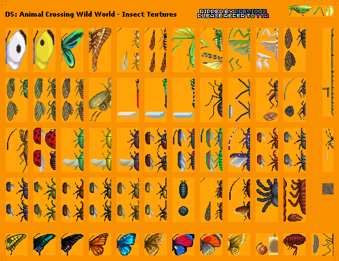 Animal Crossing: Wild World - Insects