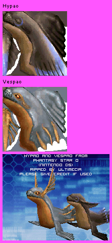 Phantasy Star 0 - Hypao & Vespao