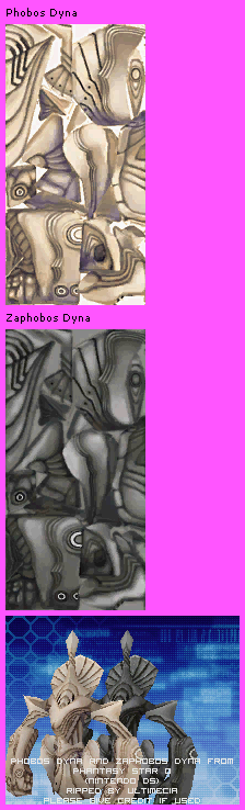 Phantasy Star 0 - Phobos Dyna & Zaphobos Dyna