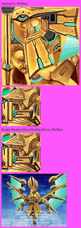 Phantasy Star 0 - Boss 7 - Heaven's Mother & Mid-Bosses