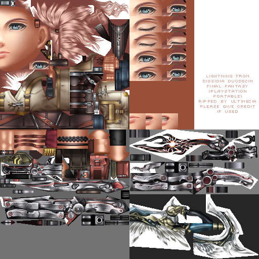 Dissidia 012 (Duodecim): Final Fantasy - Lightning 1