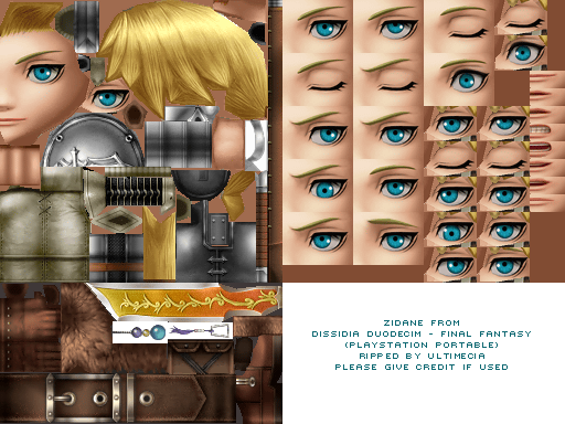 Dissidia 012 (Duodecim): Final Fantasy - Zidane 3