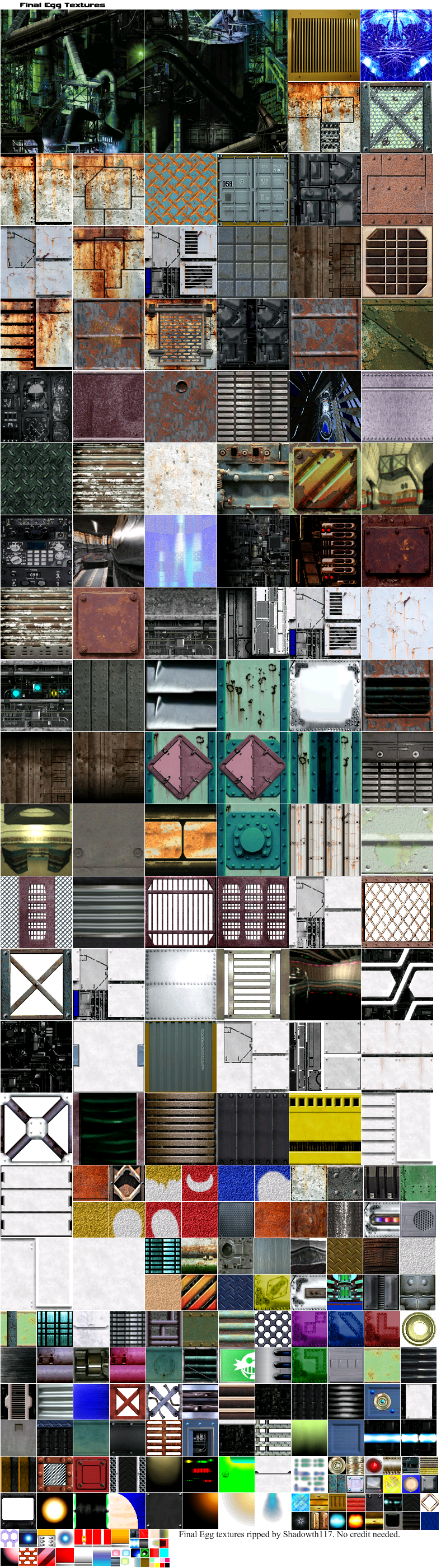 Final Egg Textures