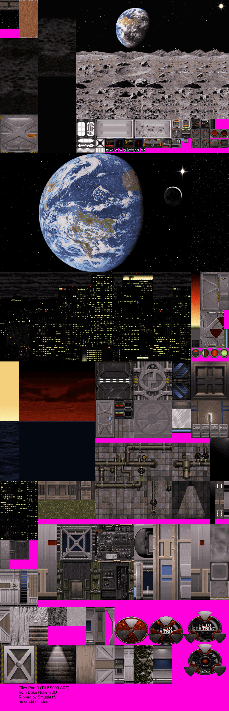 Duke Nukem 3D - Tiles 0