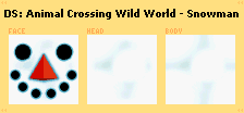 Animal Crossing: Wild World - Snowman
