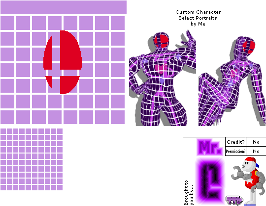 Super Smash Bros. Melee - Fighting Wireframes