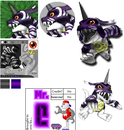 Digimon Rumble Arena 2 - BlackGabumon