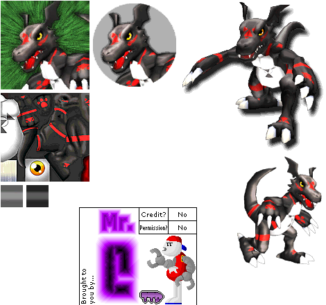 Digimon Rumble Arena 2 - BlackGuilmon