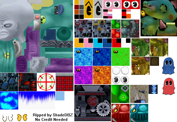 DS - Pac-Man World 3 - Characters - The Textures Resource
