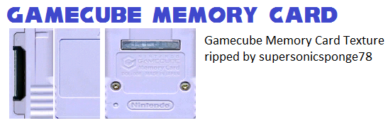 Sonic Adventure 2: Battle - Gamecube Memory Card