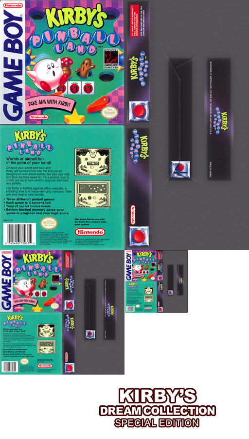 Kirby's Dream Collection - Kirby's Pinball Land