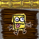 The SpongeBob SquarePants Movie - Wall Jump Sign