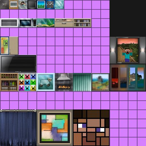 Minecraft: Wii U Edition - Paintings (City Texture Pack)