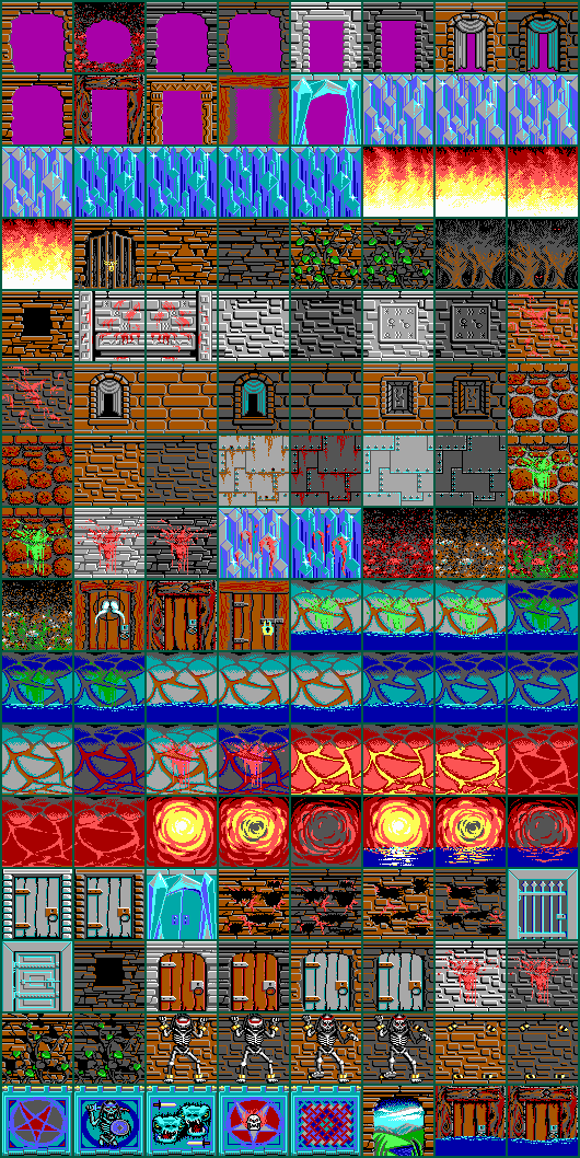 Catacomb Armageddon - Wall Textures