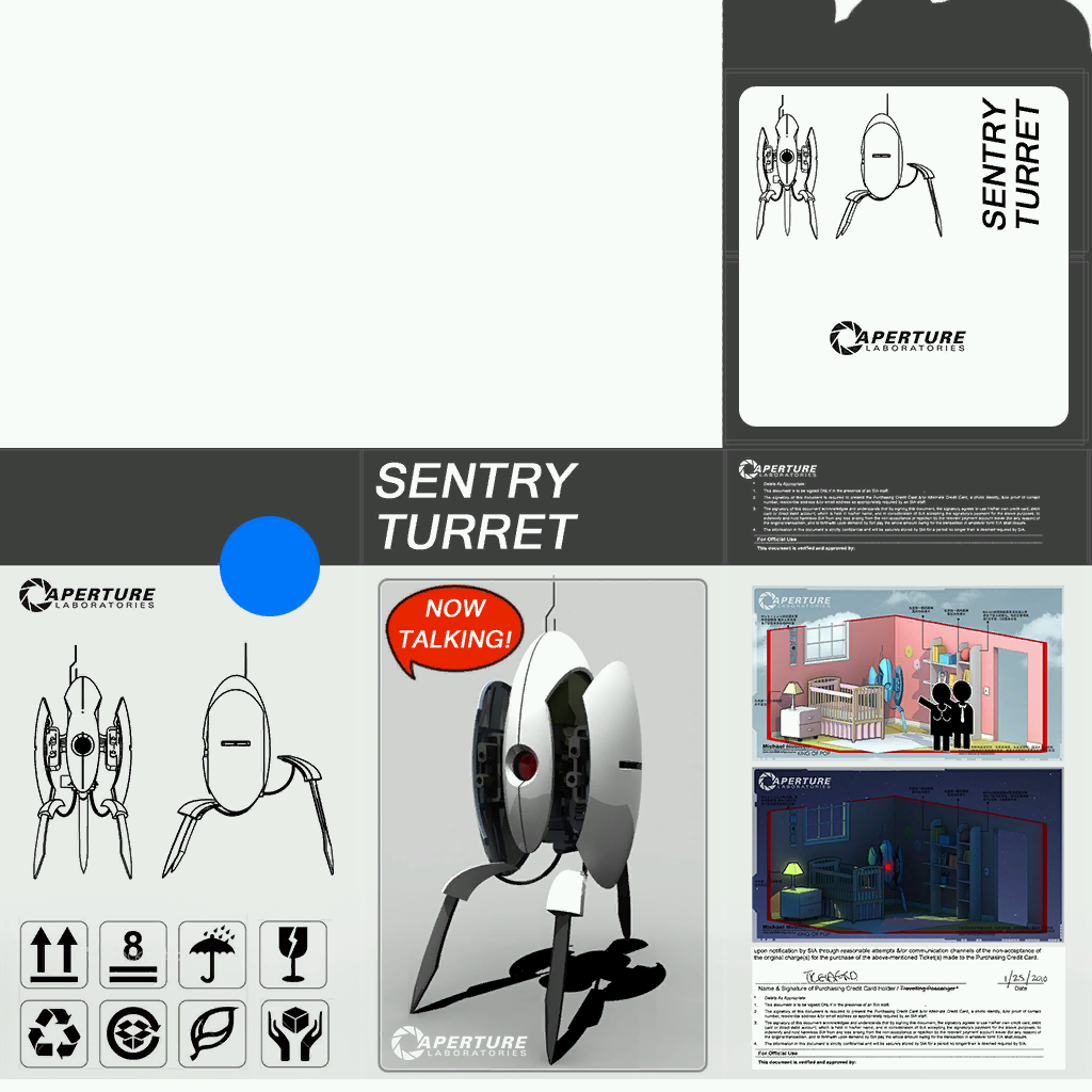 Portal 2 турель звуки фото 108