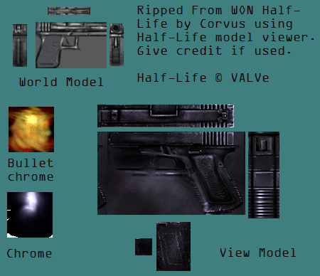 Half-Life - 9mm Handgun